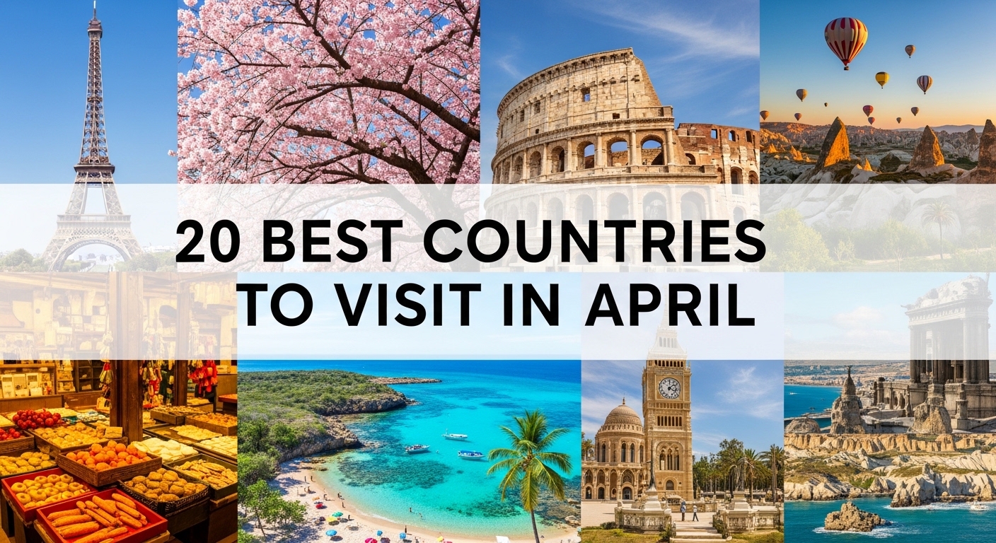 Best countries to visit in april