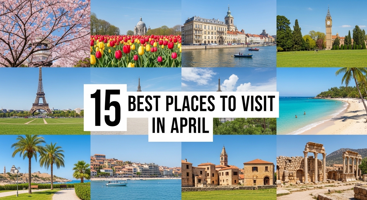 Best places to visit in april
