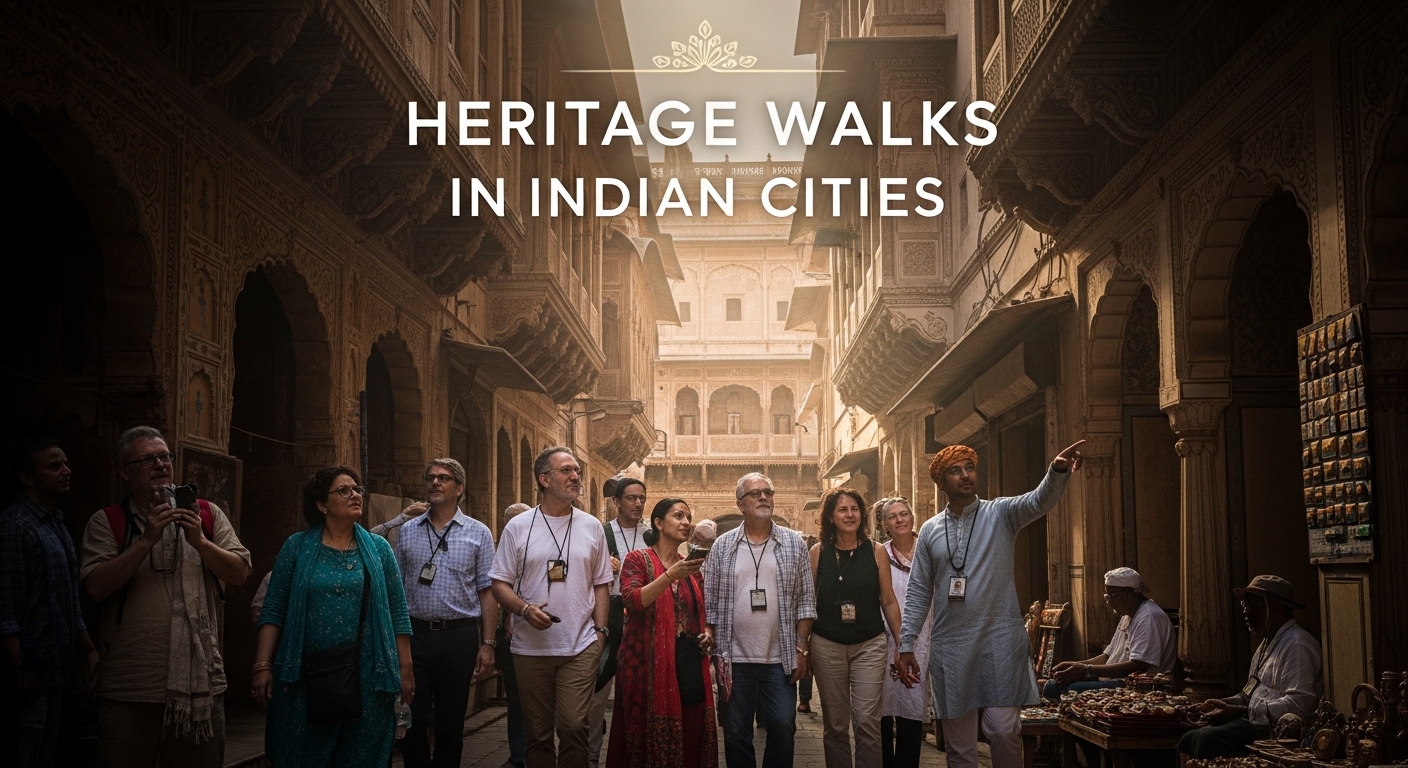 Heritage walks in indian cities